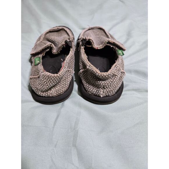 Sanuk size 10 toddler slip on shoes - Picture 5 of 7